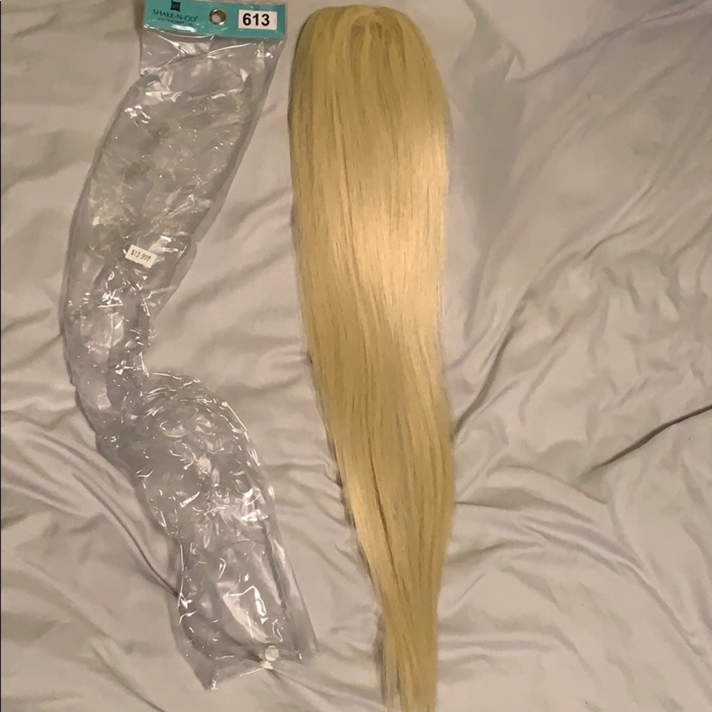 Instant pony tail